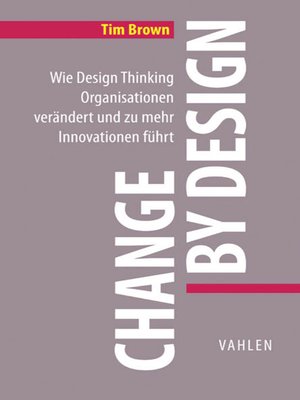 cover image of Change by Design